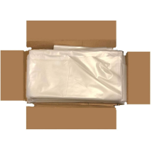 JanSan Premium 90L CHSA 15Kg Refuse Sack,Clear