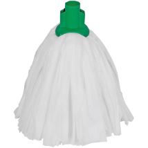 JanSan Big White Socket Mop Head 92g,Small Green