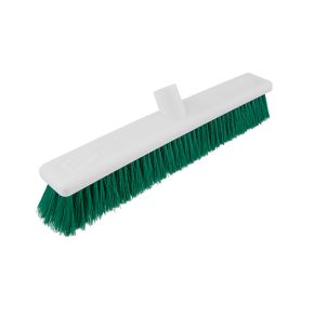 Broom Head, RS, Soft Bristle, 18" / 50cm, Green