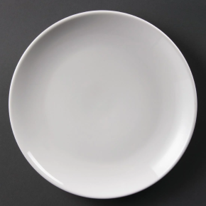 Plate, Coupe, Olympia Whiteware, 250mm