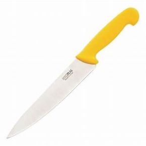 Kitchen Knife, Yellow, 25.5cm