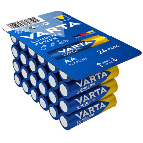 Batteries, Alkaline, Longlife, AA