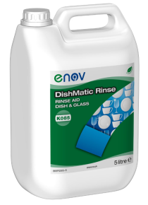 Enov K085 DishMatic Rinse, Rinse Aid, Dish & Glass, 5L