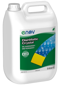 Enov K125 DishMatic Crystal, Glasswash Detergent, 5L