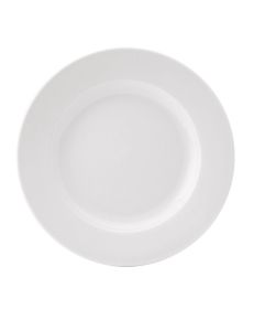 Plate, Wide Rim, Utopia Pure White, 8.5"