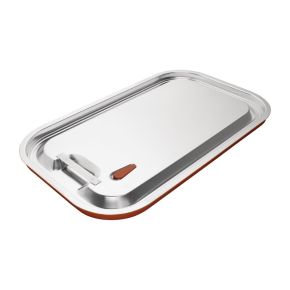 Gastro Lid, Stainless Steel, Silicone Sealable, 1/1