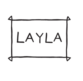 Greaseproof Bag, Layla Bakery, 8.5 x 8.5''