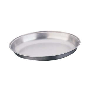Vegetable Dish, Oval, Stainless Steel, 300mm