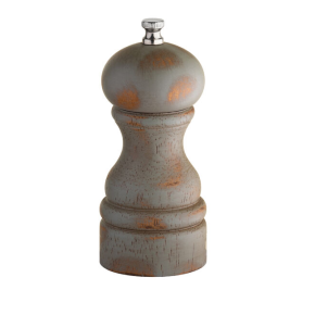 Pepper Mill, Distressed Wood, 5''