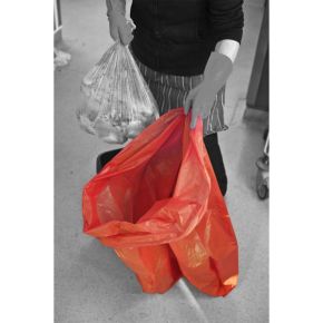 Refuse Sack, Heavy Duty, Red, 90L [BCOL/R]