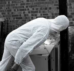Coverall, Non Woven, Category 3, Large