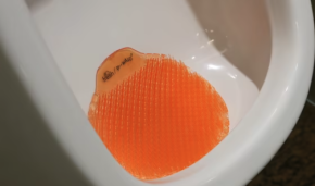 Urinal Screen, P-Wave, Mango