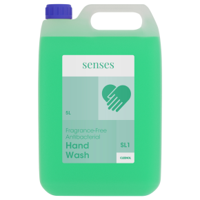 Hand Soap, Antibacterial, Green, Odourless, 5L