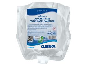 Hand Sanitiser, Alcohol Free, Senses, Foam (3x800ml)
