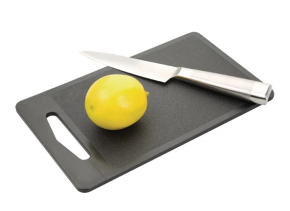 Chopping Board, Black, 9.75 x 6"