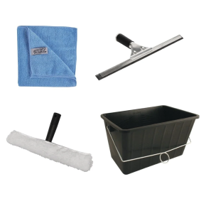Window Cleaning Kit, 4 Piece