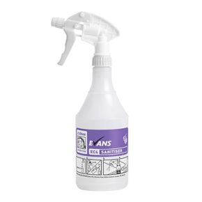 Spray Trigger & Bottle, Evans, EC4 Sanitiser