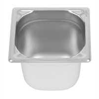 Gastro Container, Stainless Steel, Heavy Duty, 1/6, 150mm