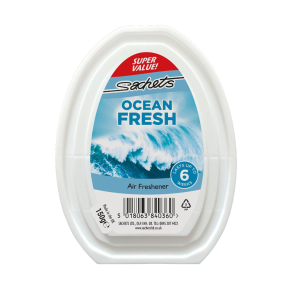 JanSan Air Freshener, Solid Gel, Ocean Fresh