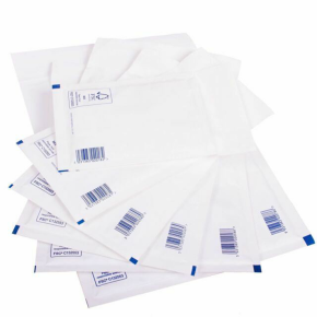 JanSan Bubble Mailer Postal Bag White,C/0 150 x 215mm