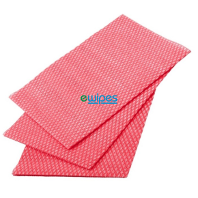 Enov J Cloths, Viscose Wipes, Red