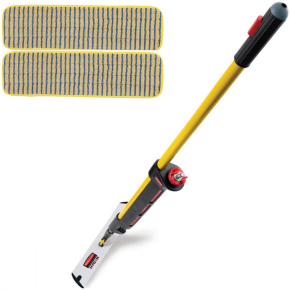 Rubbermaid Pulse Microfibre Scrubber,Mopping Yellow Kit 40cm