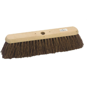 JanSan Wooden Broom Head Stiff Bassine,24"