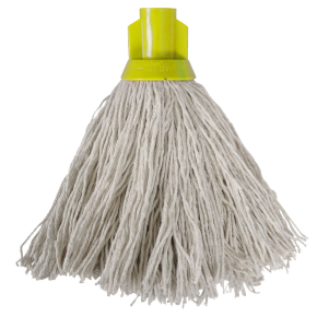 JanSan Socket Mop Head, 210g PY 14oz, Yellow