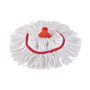 Mop Head, Midi, Looped End, Red