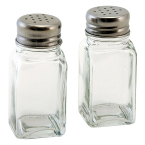 Salt & Pepper Set, Shakers, Soda Lime (Pair)