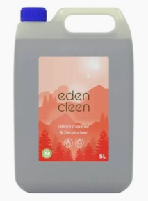 Empty Flask, Eden Cleen Urinal Cleaner