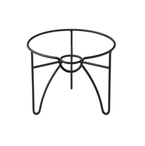 Water Dispenser, Punch Barrel, Stand Only, Black Steel