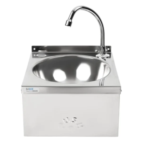 Wash Basin, Stainless Steel, Knee Operated